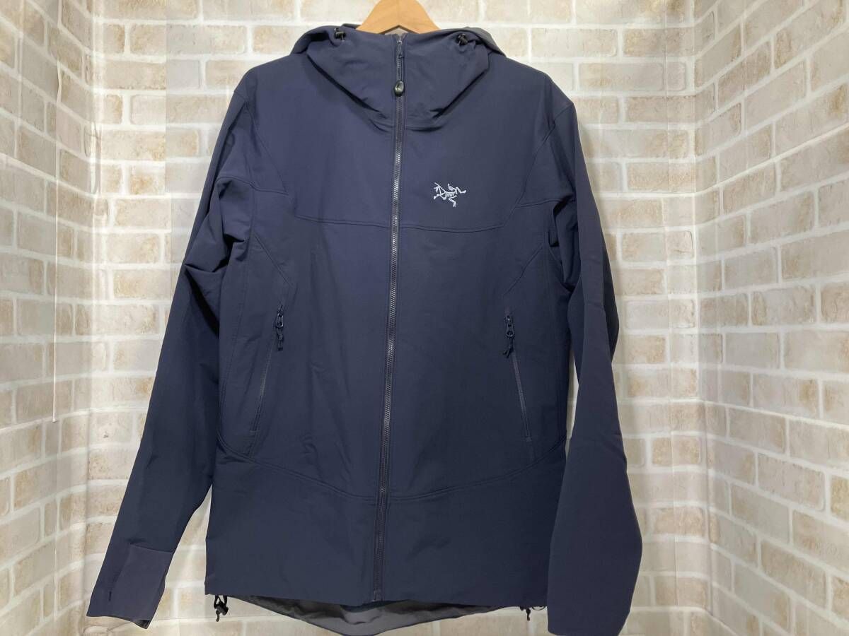 ARC’TERYX アークテリクス GAMMA HOODY Mマウンテンパーカー ネイビー サイズM