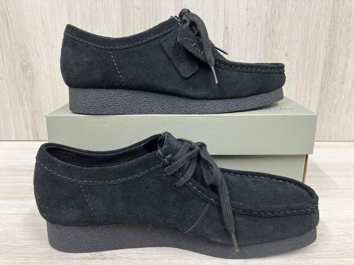 メンズ 美品 Clarks クラークス ワラビーエヴォウォータープルーフ 