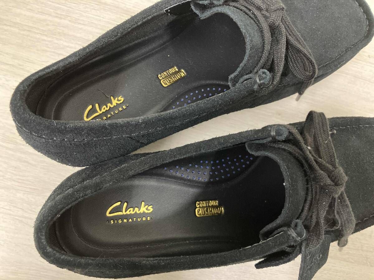 メンズ 美品 Clarks クラークス ワラビーエヴォウォータープルーフ 