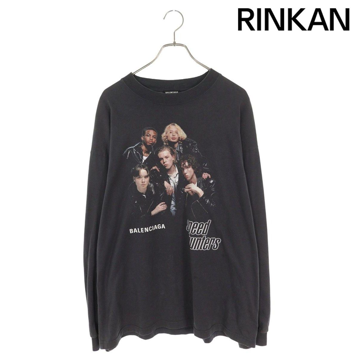 バレンシアガ 541881 TCV 38 スピードハンタープリント長袖カットソー メンズ M