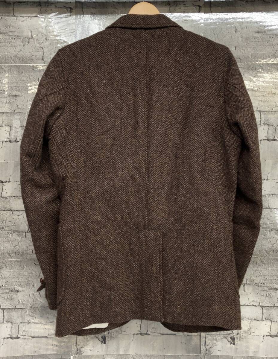 ブラウン BEAMS PLUS ビームスプラス テーラードジャケット ハリス