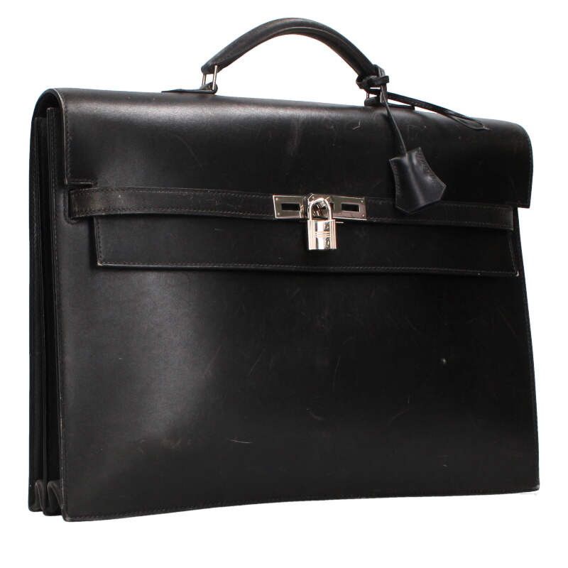 ご*油様 HERMÈS エルメス ケリーデペッシュ38 ボックスカーフ　E刻印 エルメス ケリーデペッシュ38 □C刻印 SV金具 ボックスカーフレザー