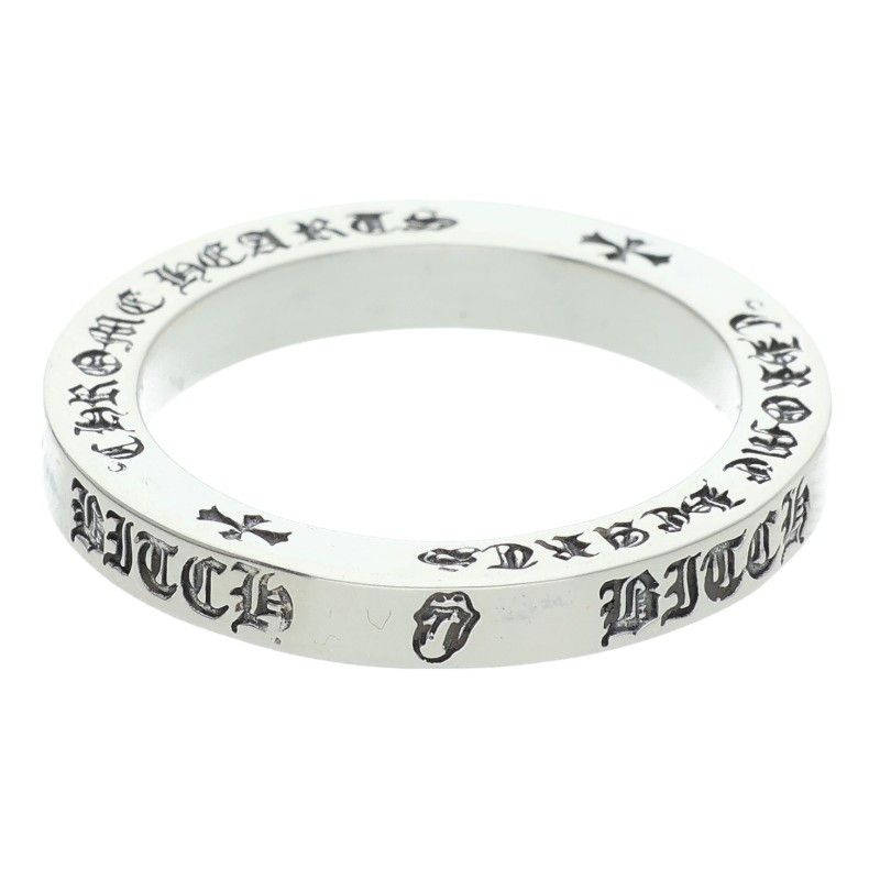 クロムハーツ 3 mm SPACER LT mmスペーサーリップアンドタン シルバーリング メンズ 18 5号