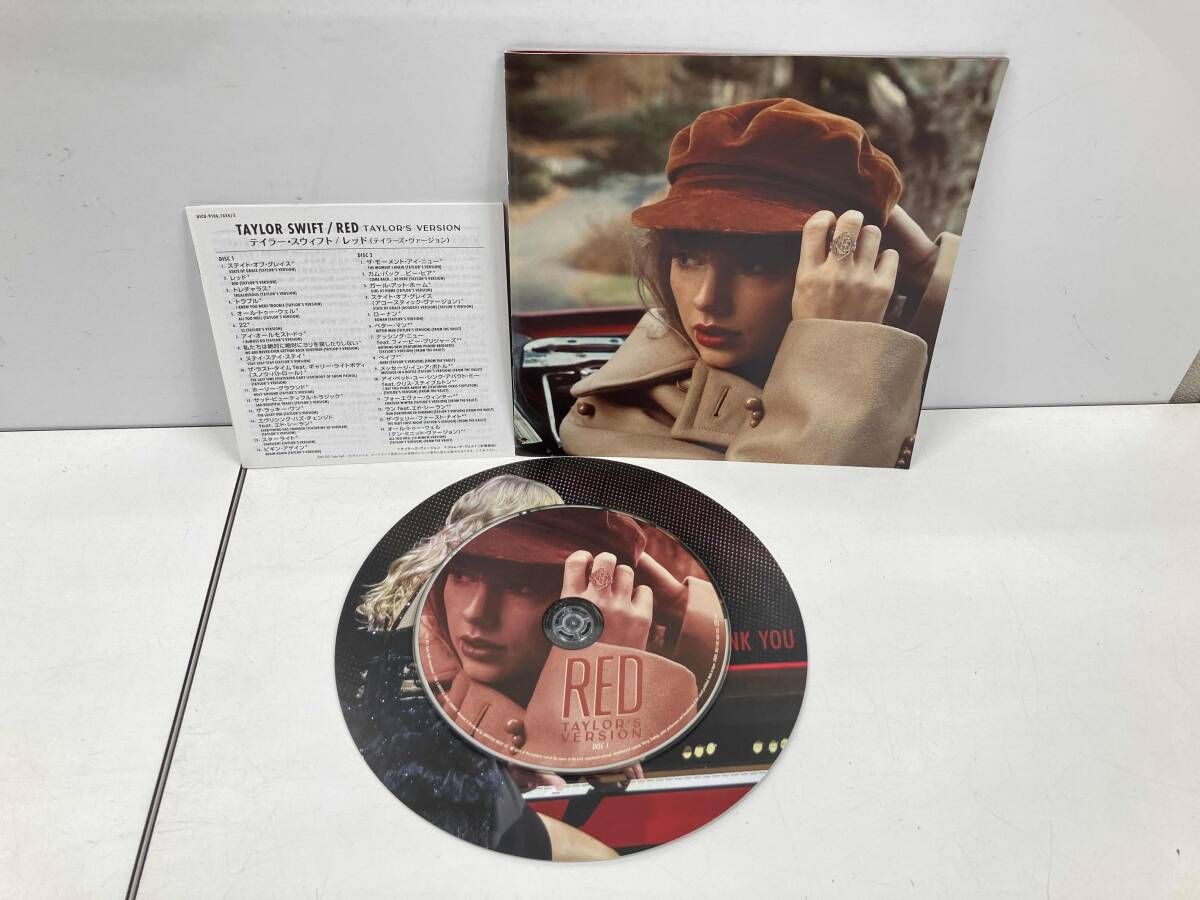 テイラー・スウィフト　レッド テイラーズ・ヴァージョン デラックス・エディション テイラｰ・スウィフト CD レッド(テイラｰズ・ヴァｰジョン)(デラックス