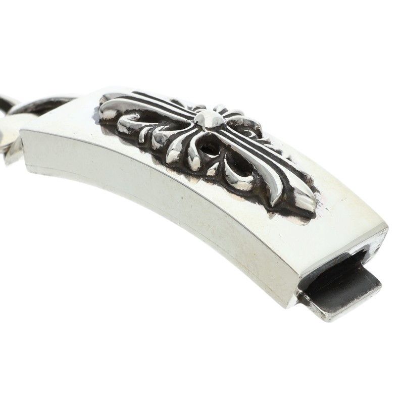 クロムハーツ ID FLORAL CRS/フローラルクロスIDクラシック シルバー