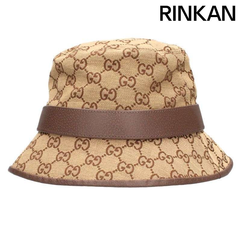 グッチ 576587 4HG62 GGキャンバスバケットハット メンズ M - メルカリ