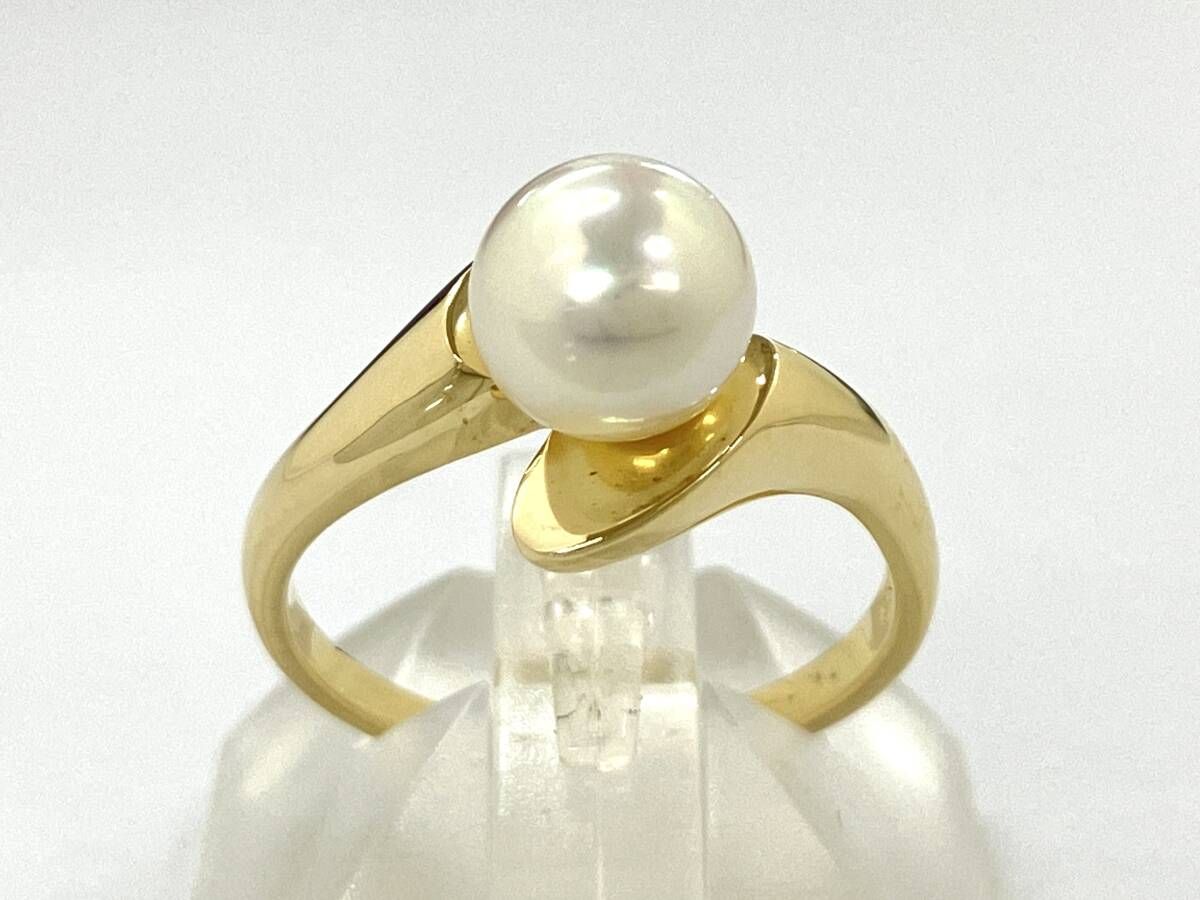 ミキモト K 18 11号 3.9 g 18金 ゴールドリング
