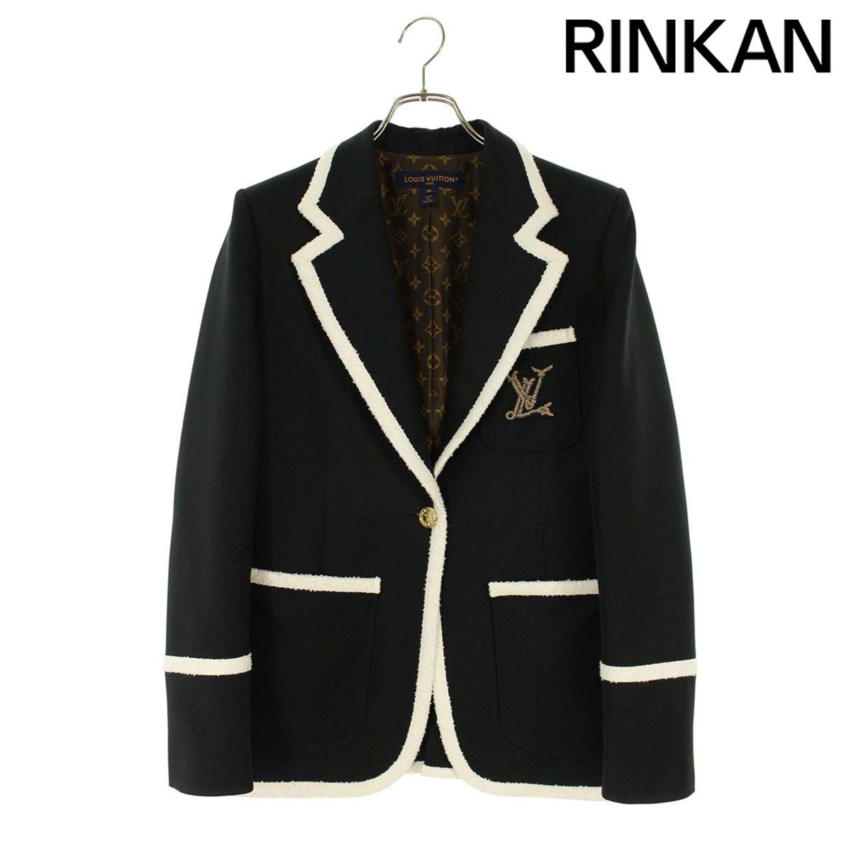 ルイヴィトン 25AW RW252WW JDL FTJA10 金ボタンLVワッペンブレザー