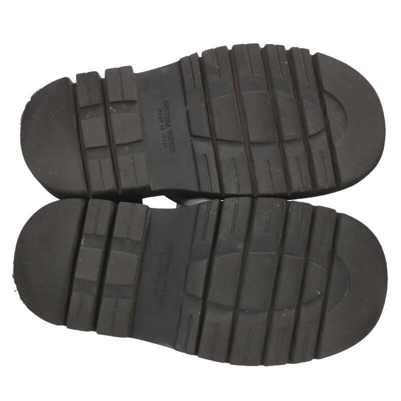 ボッテガヴェネタ グラディエーターレザーサンダル レディース 36