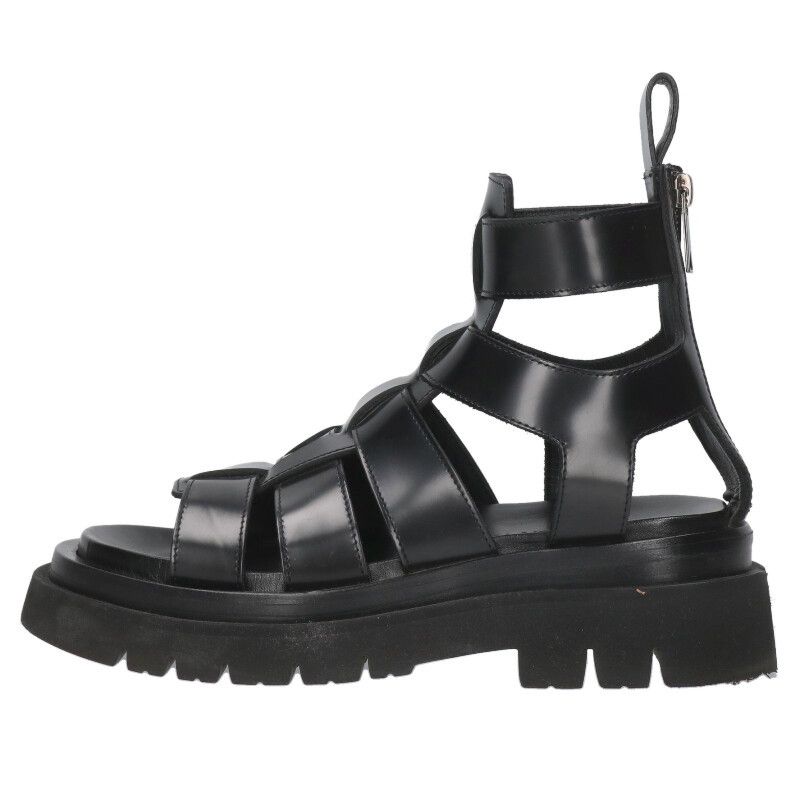 ボッテガヴェネタ グラディエーターレザーサンダル レディース 36