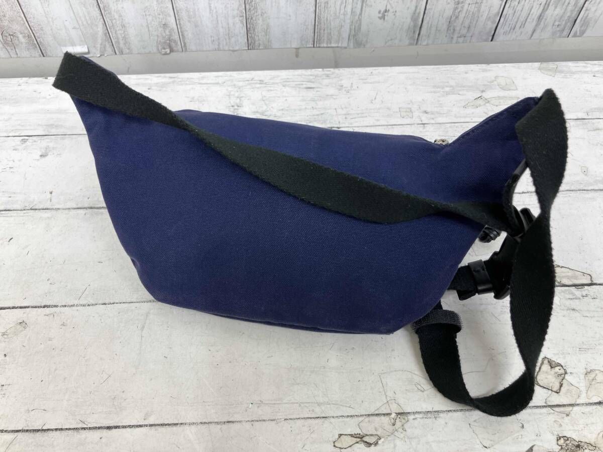 LOEWE 102103 ボディバッグ ネイビー キャンバス