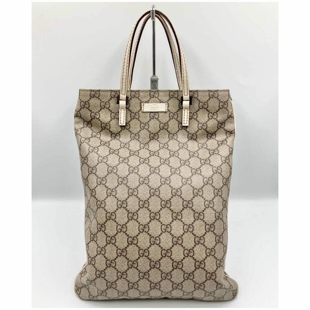 GUCCI グッチ GGプラス トートバッグ レディース ベージュ カバン 117551