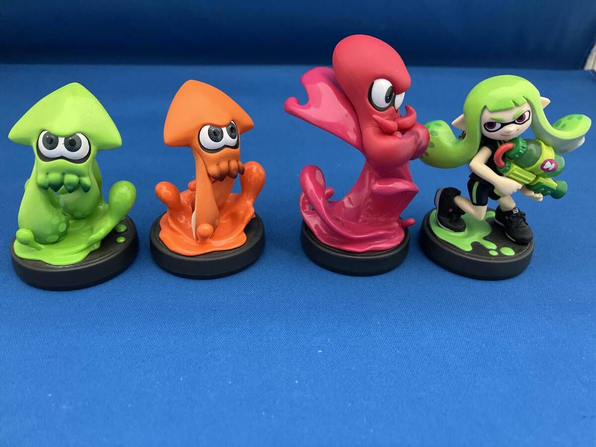 現状品 amiibo アミーボ まとめ売り スプラトゥーンシリーズ - メルカリ