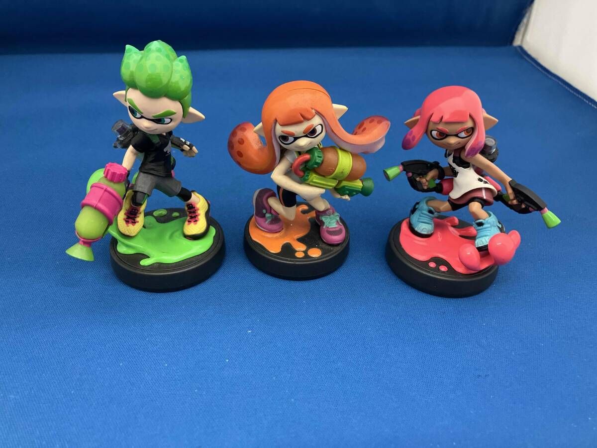 現状品 amiibo アミーボ まとめ売り スプラトゥーンシリーズ - メルカリ