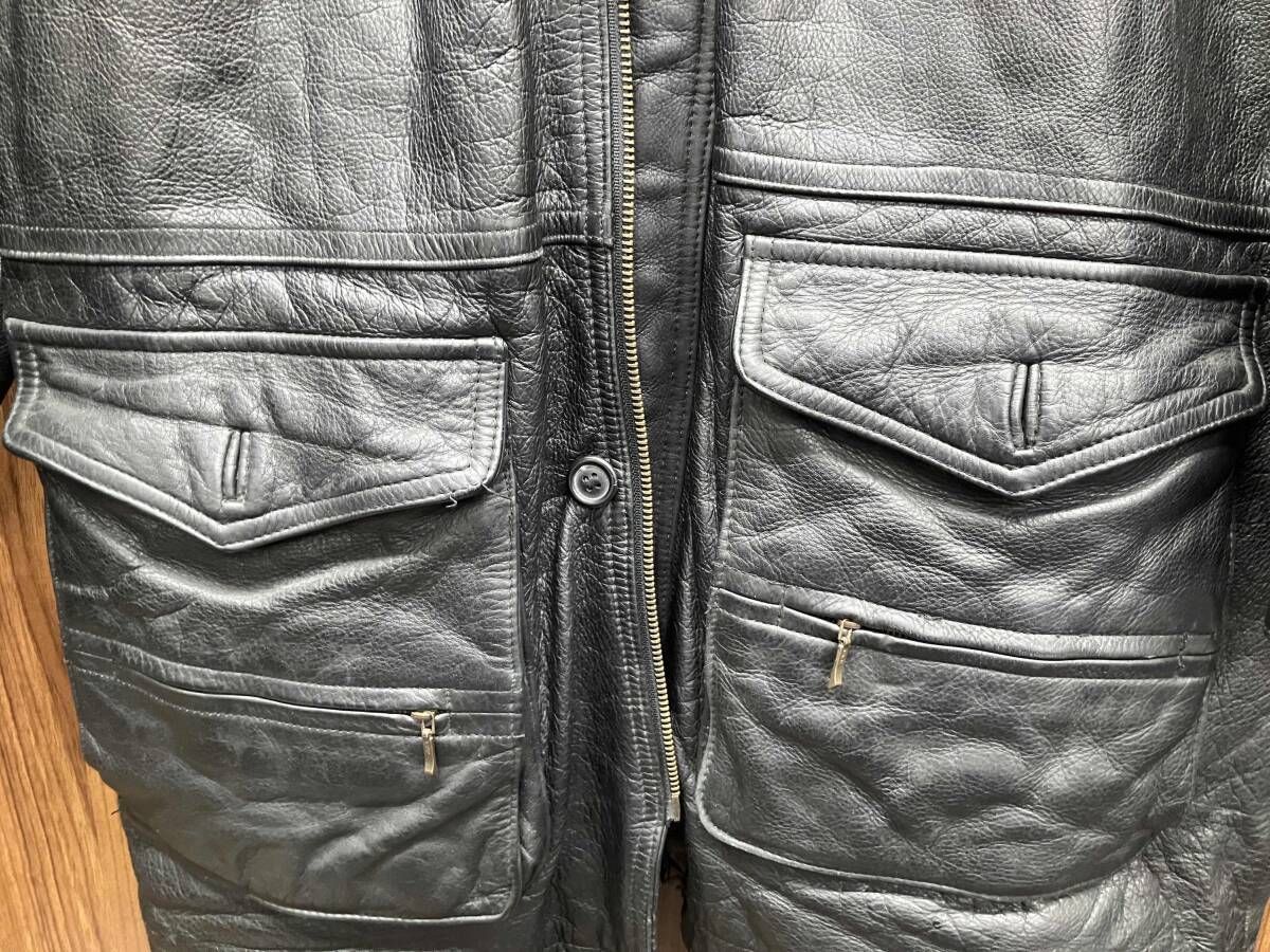 HARAJUKU MOTHER/ハラジュクマザー/8918/レザージャケット/黒 - メルカリ