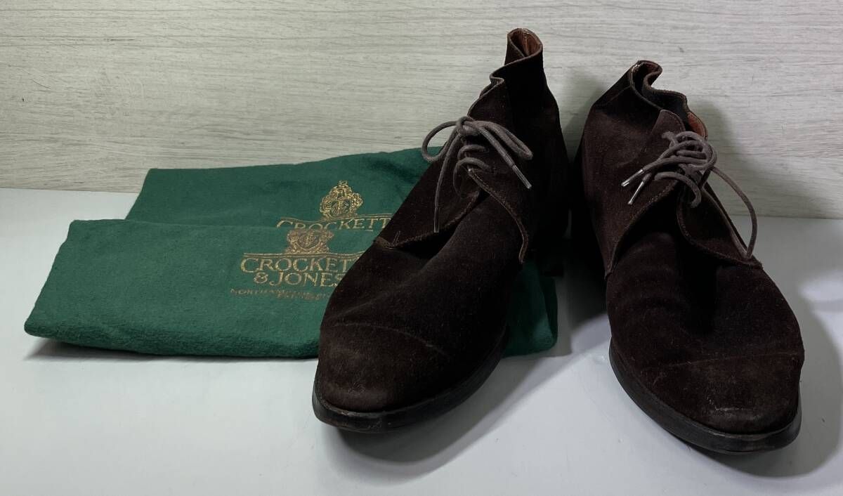 - JONES|クロケット-ジョーンズ|その他ブーツ|chukka|5780|スウェード|26 cm