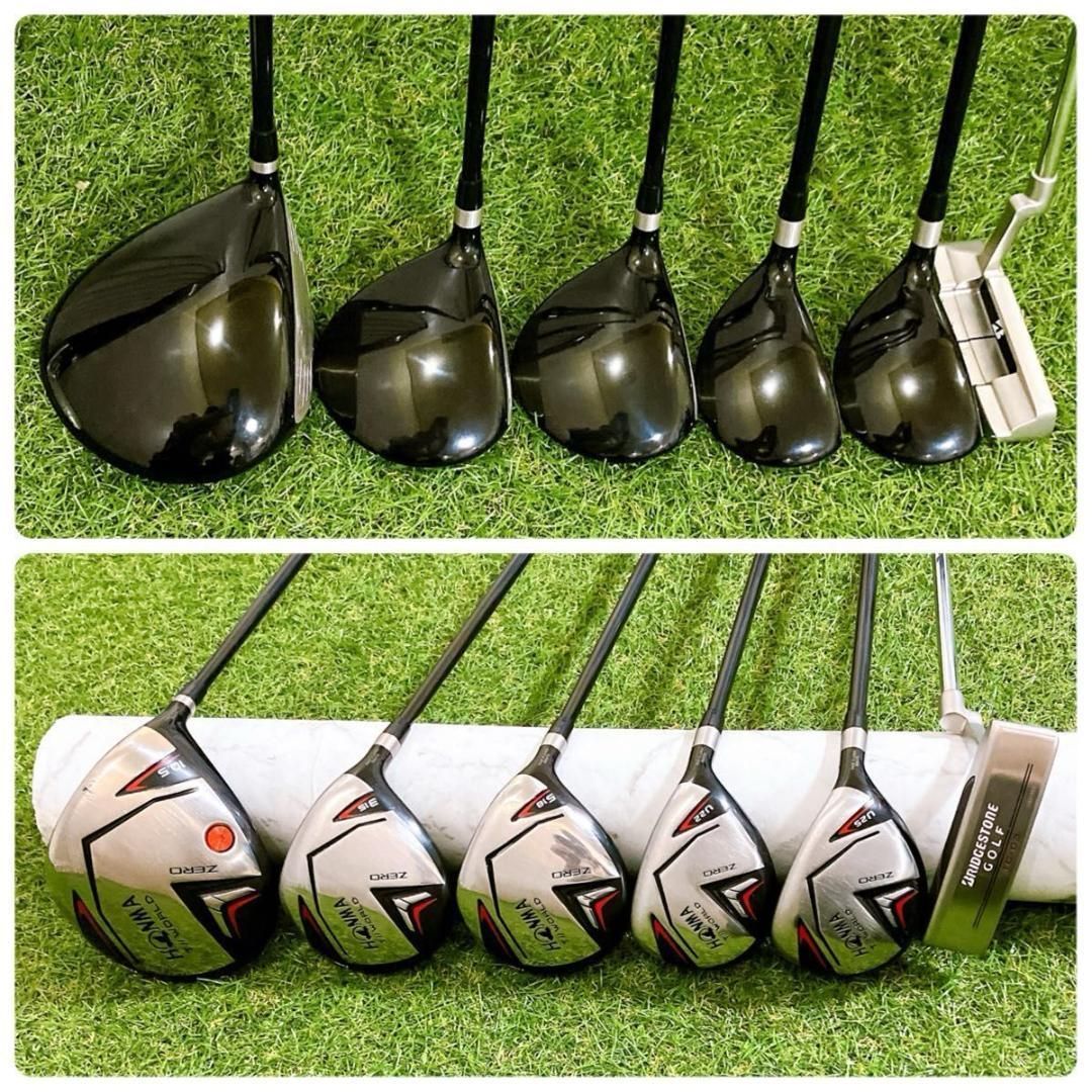 豪華13本 ホンマ ツアーワールドゼロ メンズゴルフセット 右 S