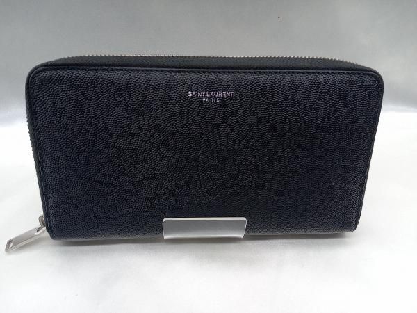 【SAINT LAURENT】サンローラン 344076 ラウンドファスナー 長財布 財布 