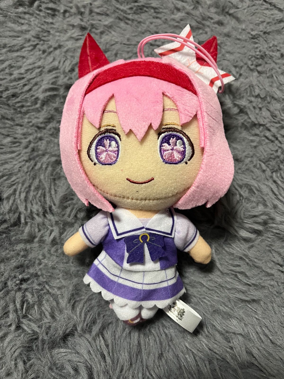 【おまけ付き・匿名配送】タグ付き　ウマ娘　通常ぬいぐるみ　ハルウララ ウマ娘 通常ぬいぐるみ マスコット ハルウララ ぬいぐるみ プリティー