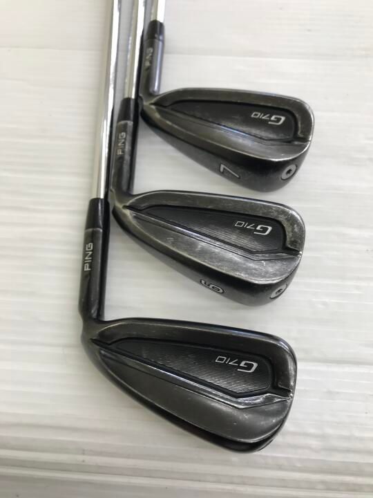 ピン G710 NSプロ950GH neo Sフレックス アイアンセット 中古【最短