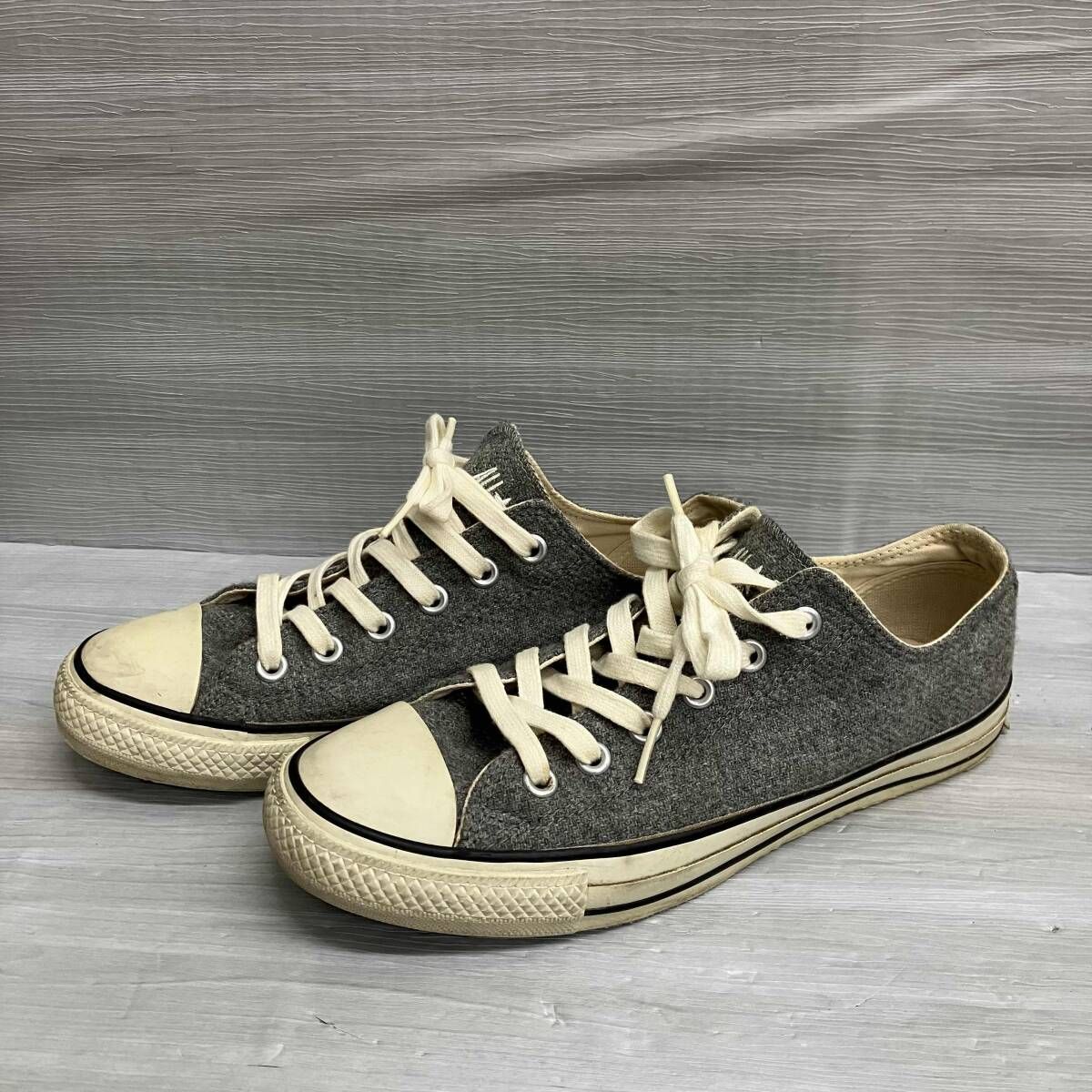 CONVERSE コンバース WOOL II OX 1CK470 スニーカー 25.5cm グレー