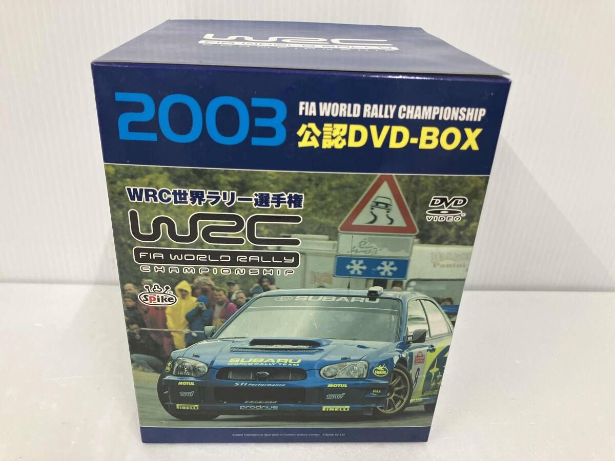 DVD WRC 世界ラリｰ選手権 2003 公認DVD-BOX - メルカリ