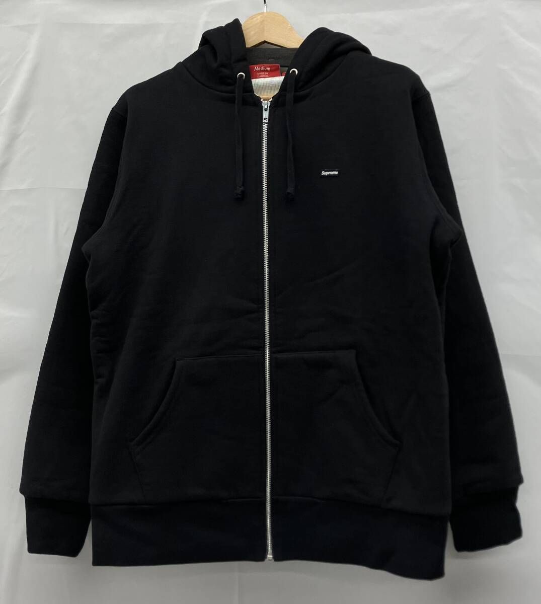 Supreme Small Box Zip Up Sweatshirt パーカー シュプリーム ブラック