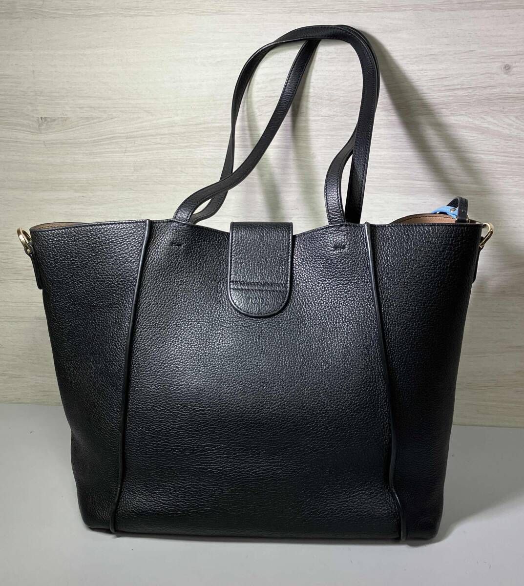 TOD S トッズ トートバッグ ダブルTリング ショルダー