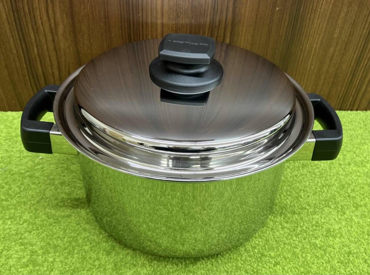 ♥品 ビタクラフトジャパン Arizona ステンレス 両手鍋 21 cm 深さ11.5 容量4.0 L No.8546 ガス|IH OK 調理器具 キッチン