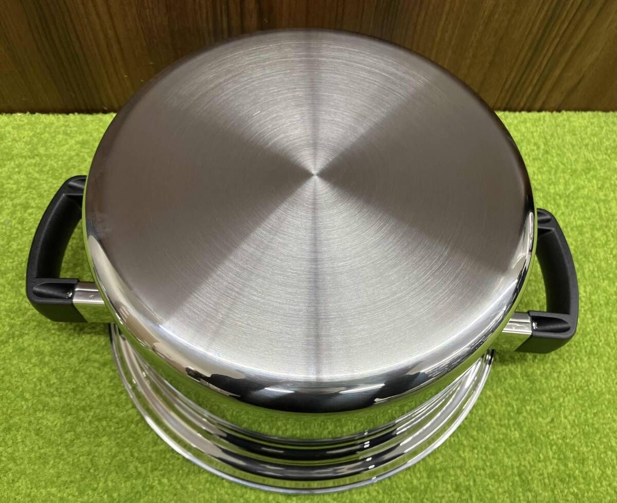  ビタクラフトジャパン Arizona ステンレス 両手鍋 21 cm 深さ11 5 容量4 0 L No 8546 ガス IH OK 調理器具 キッチン 両手鍋 鍋 グリル