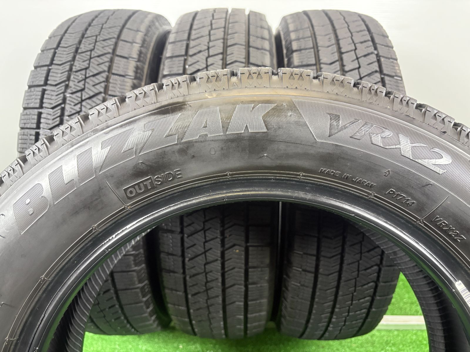 送料無料☆155/65R14 ブリヂストン VRX2 2021年製 4本 冬 タイヤ