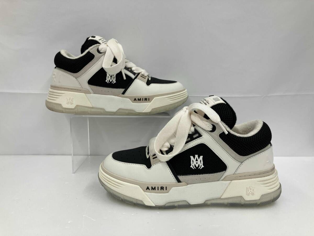 AMIRI アミリ MA-1 レザー&メッシュスニーカー AMFOSR1097-087 箱あり 