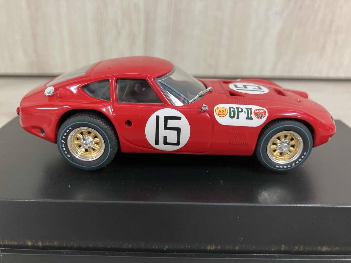 Q-MODEL 1/43 トヨタ 2000GT 日本GP 1966 ♯15 細谷四方洋 ミニカー 箱