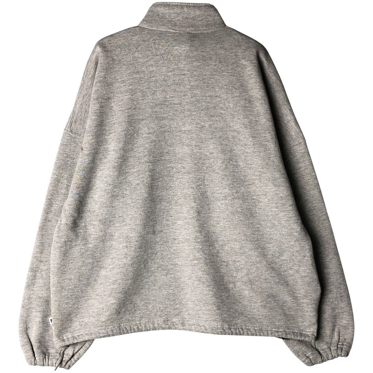 古着 90年代 ラッセル Russell ハーフジップスウェットシャツ