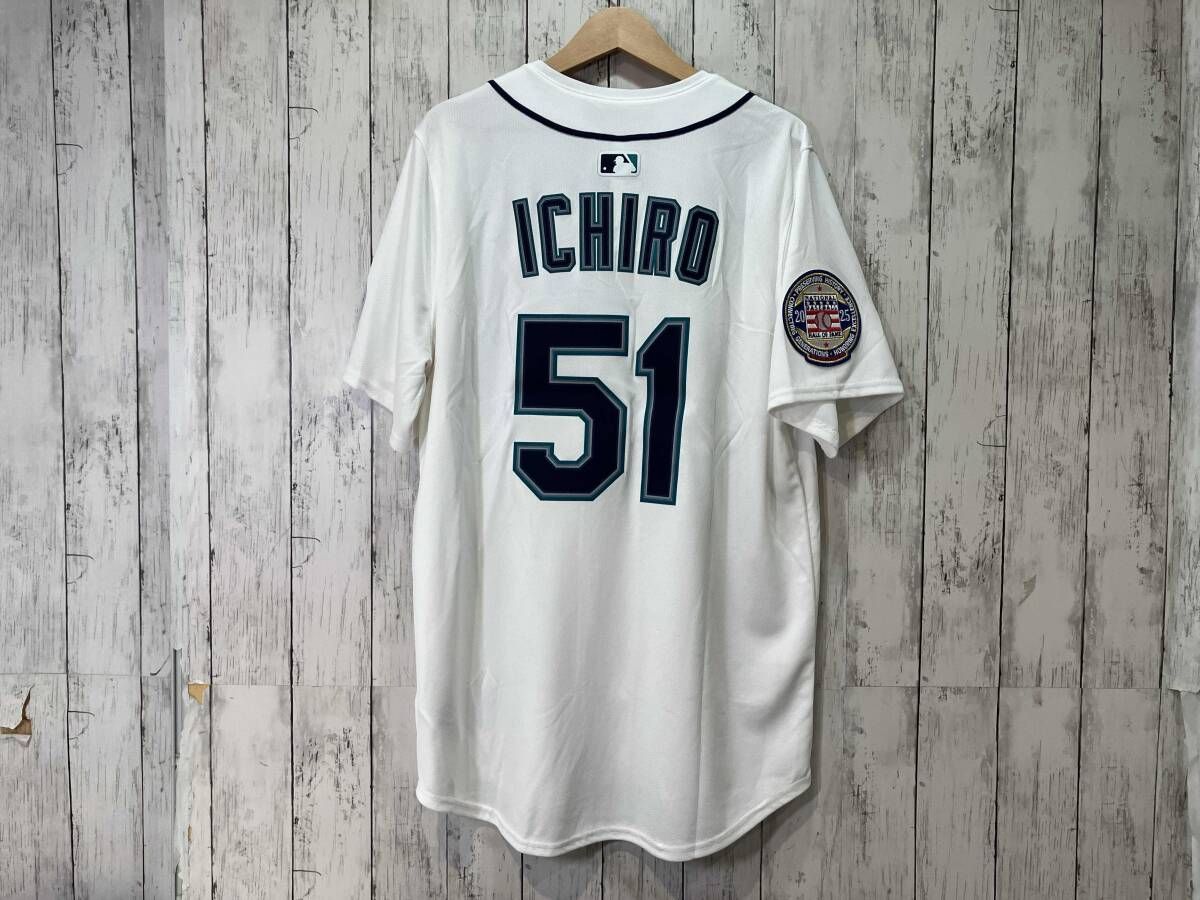 タグ付き】MLB マリナーズ イチロー #51 2025 野球殿堂入り記念パッチ