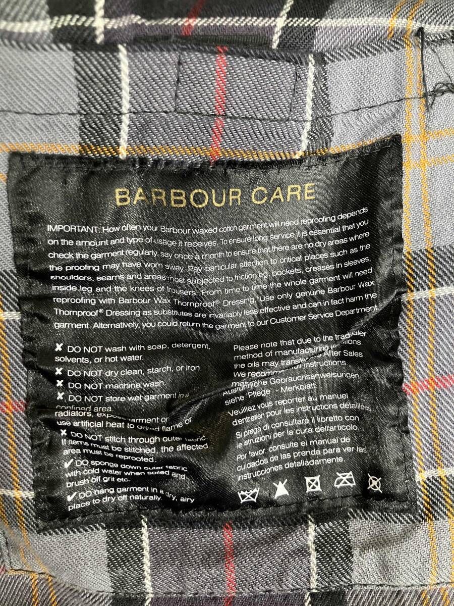  BARBOUR バブアー オイルジャケット 1602128 黒 イギリス製 その他 小物