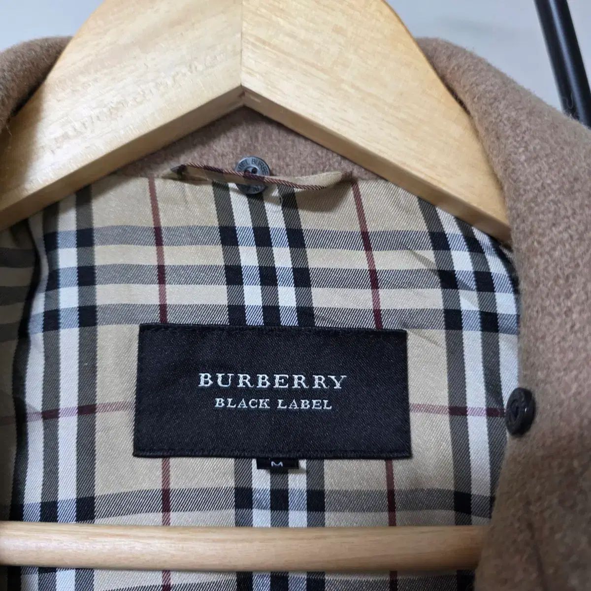BURBERRY バーバリー ブラックレーベル ハリントンジャケット ベージュ 美品 BURBERRY/バーバリー トラックジャケット ジャージ ベージュ M