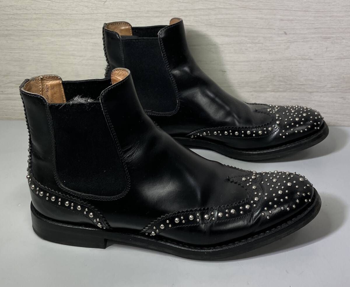 Church s チャーチ ショートブーツ サイドゴアブーツ ブラック 36