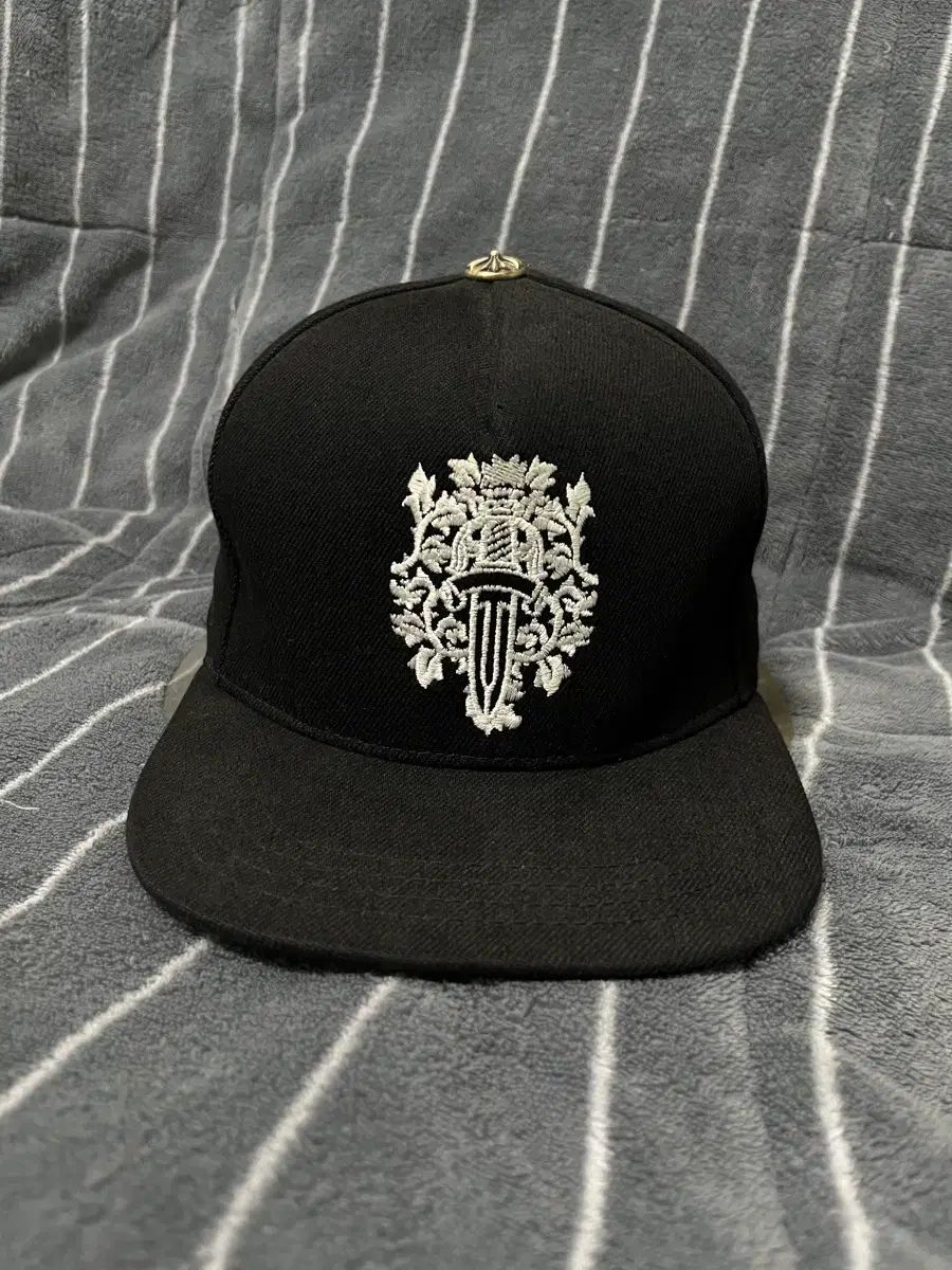 クロムハーツ バインダガー 刺繍 ウール 帽子 スナップバック ベースボール キャップ