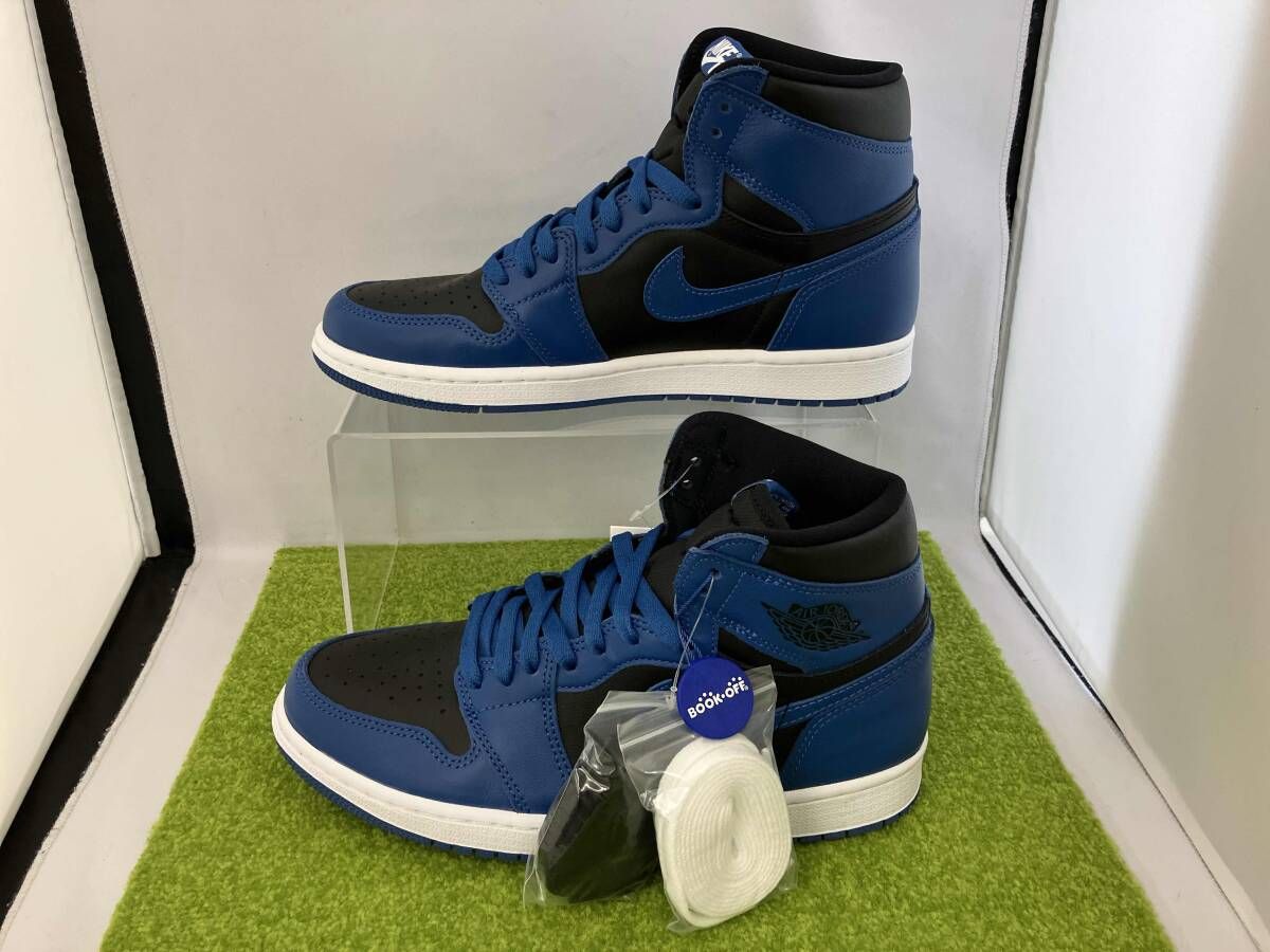 NIKE NIKE AIR JORDAN 1 RETRO HIGH OG Dark Marina Blue ナイキ エアジョーダン ダークマリーナブルー 555088-404 27cm