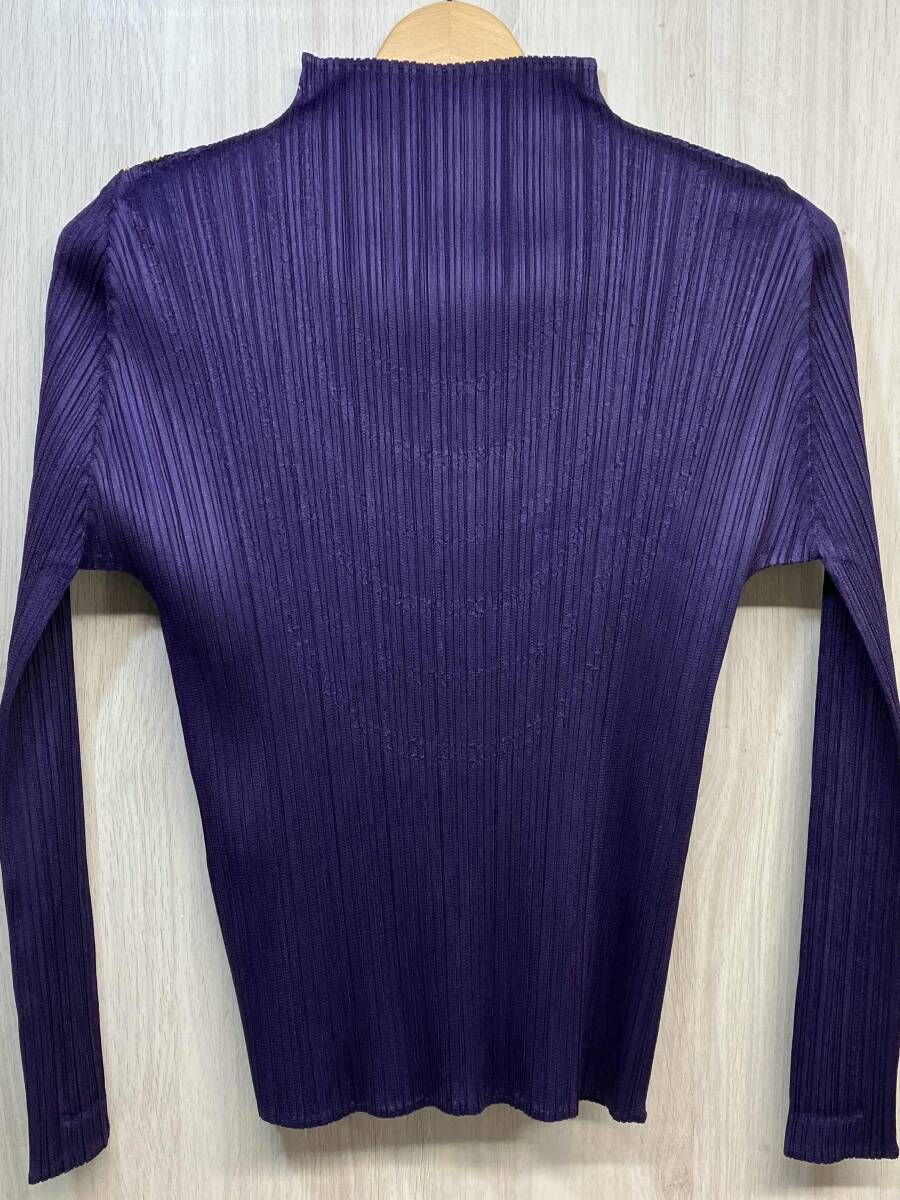 PLEATS PLEASE ISSEY MIYAKE PP03-JK664 ハイネック 長袖 Tシャツ