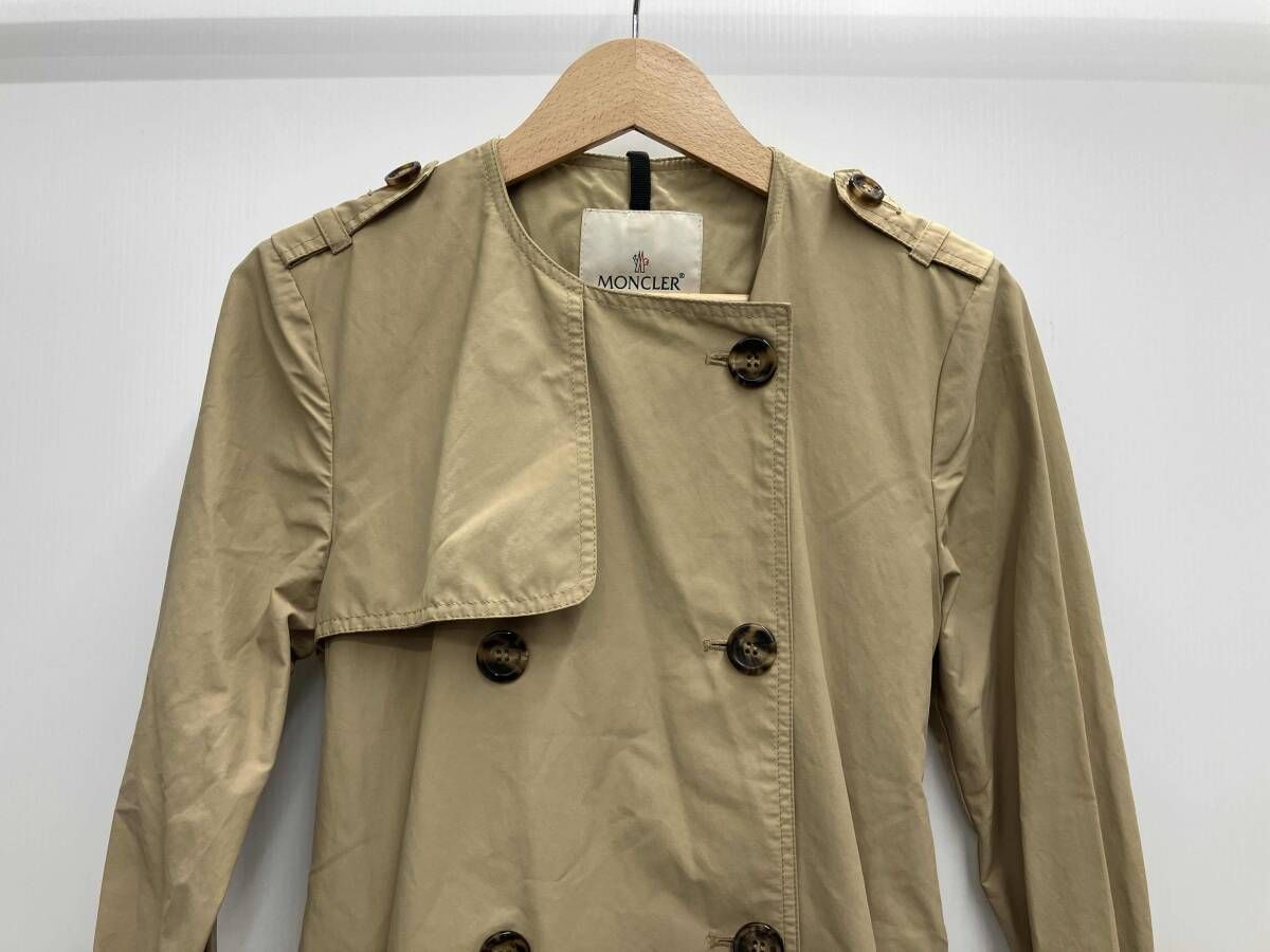 MONCLER モンクレール トレンチコート ベージュ サイズ00 131-093