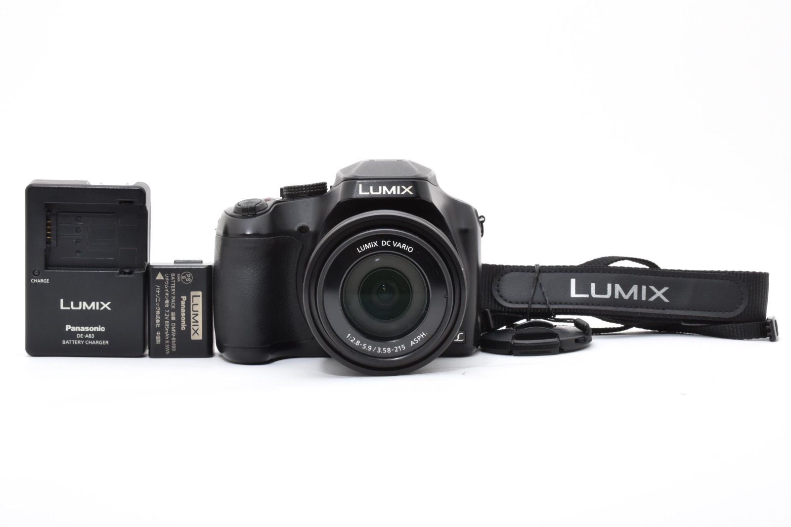 Panasonic パナソニック LUMIX DC-FZ 85-K ルミックス コンパクトデジタルカメラ 1890万画素 光学60倍ズーム ＃3536