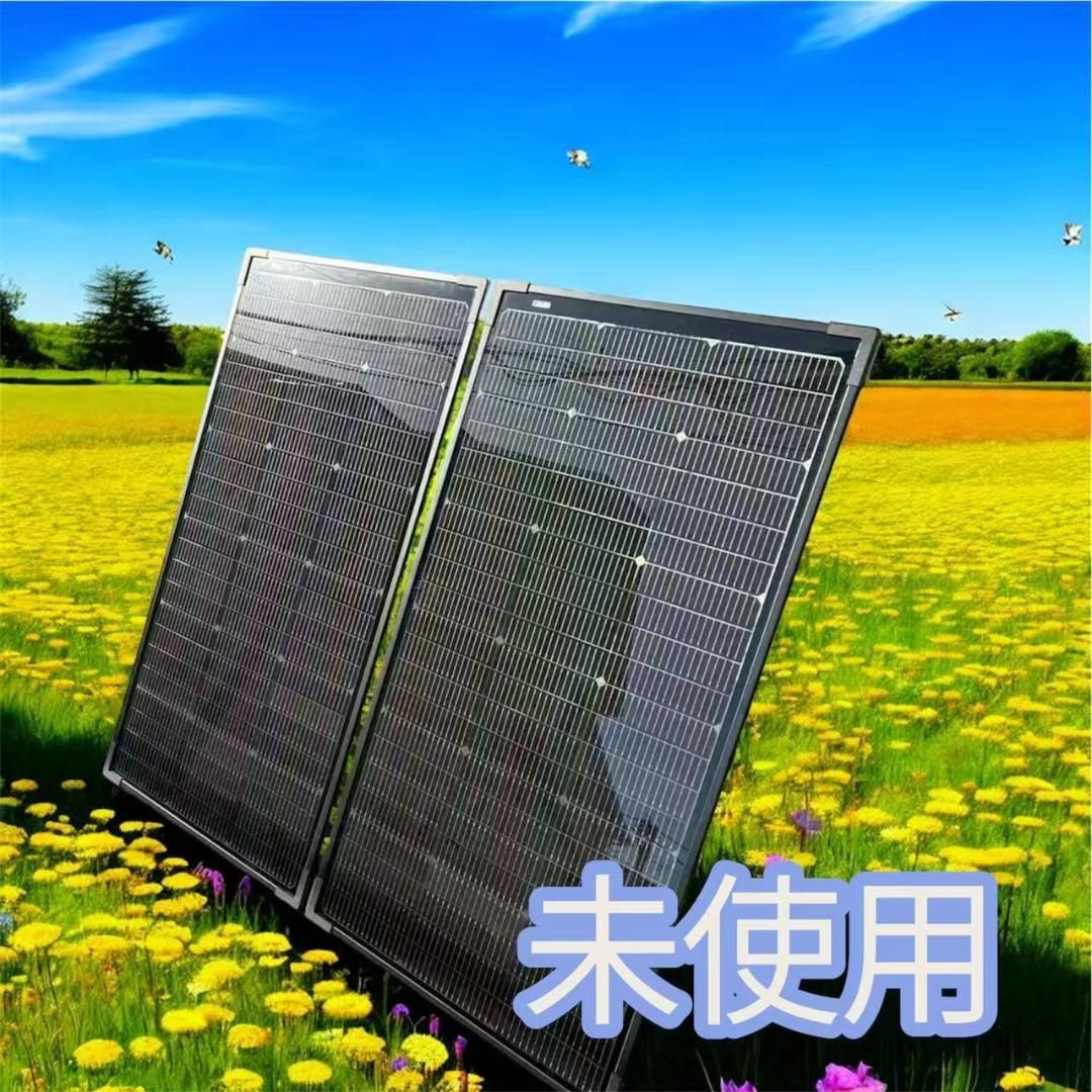 EcoFlow 125W 【2枚】両面ソーラーパネル 【公式認定整備済品】 - メルカリ