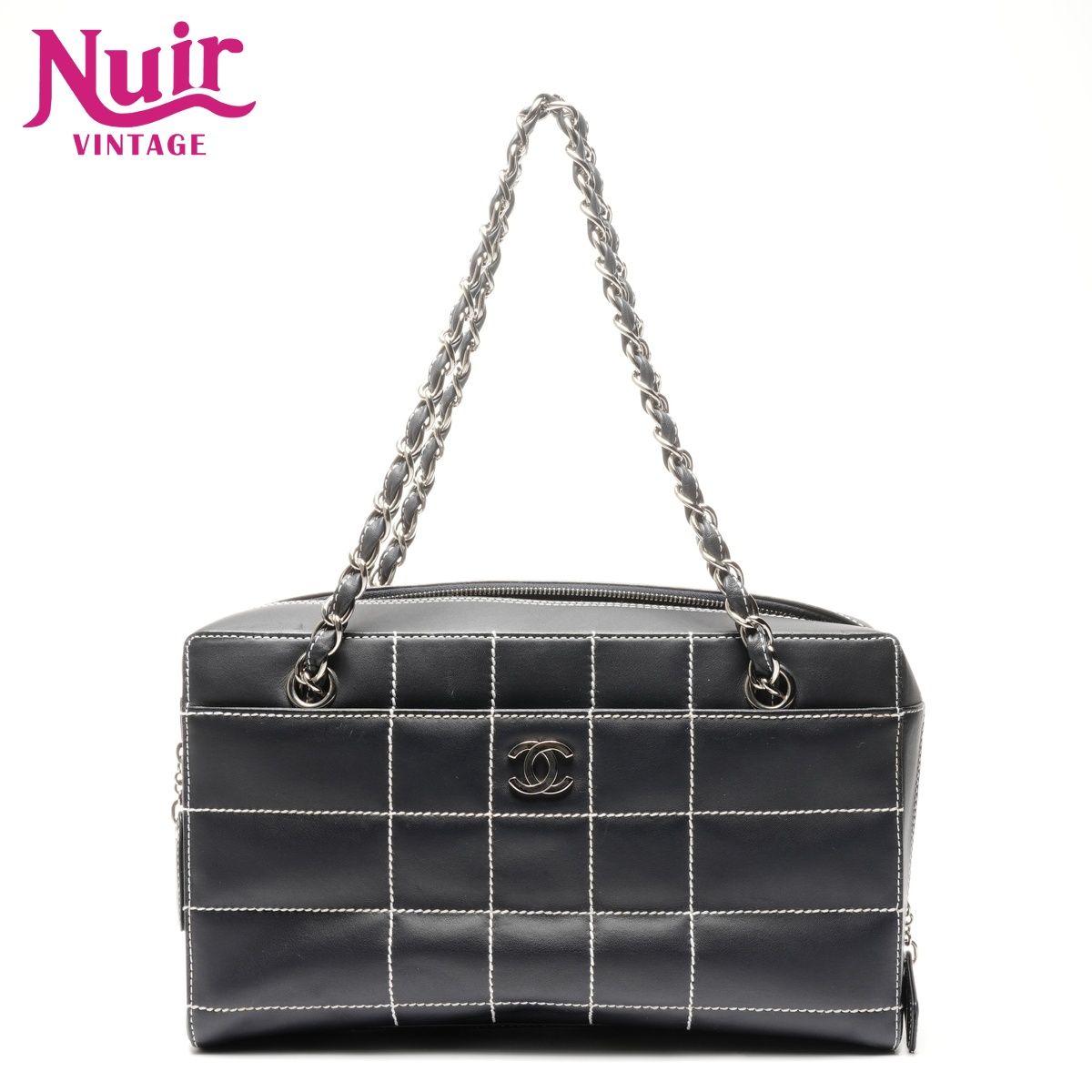 CHANEL シャネル ショルダーバッグ 7番台 2002-2003 レザー ワイルド