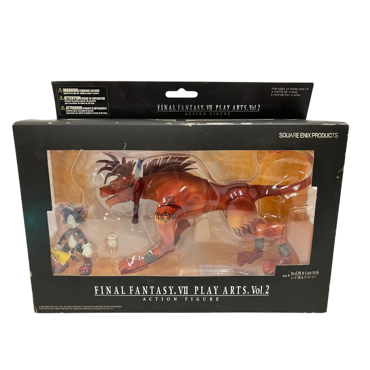 PLAY ARTS プレイアーツ VOL.2 No.4 レッドXIII & ケット・シー FINAL