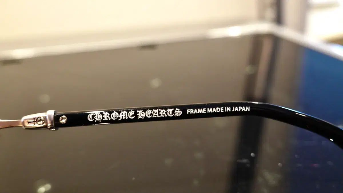  CHROME HEARTS クロムハーツ バーティカルスマイル2 ブラック シルバー GOLD コンビ メガネ サングラス 小物