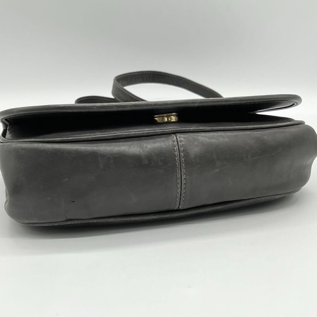 良品】BALLY オールレザー ショルダーバッグ サコッシュ グレー - メルカリ