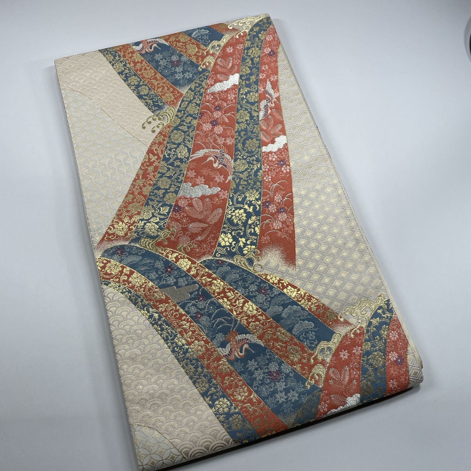 袋帯 5本 正絹 帯まとめ売り 同梱購入歓迎 リメイク用 着付け練習用