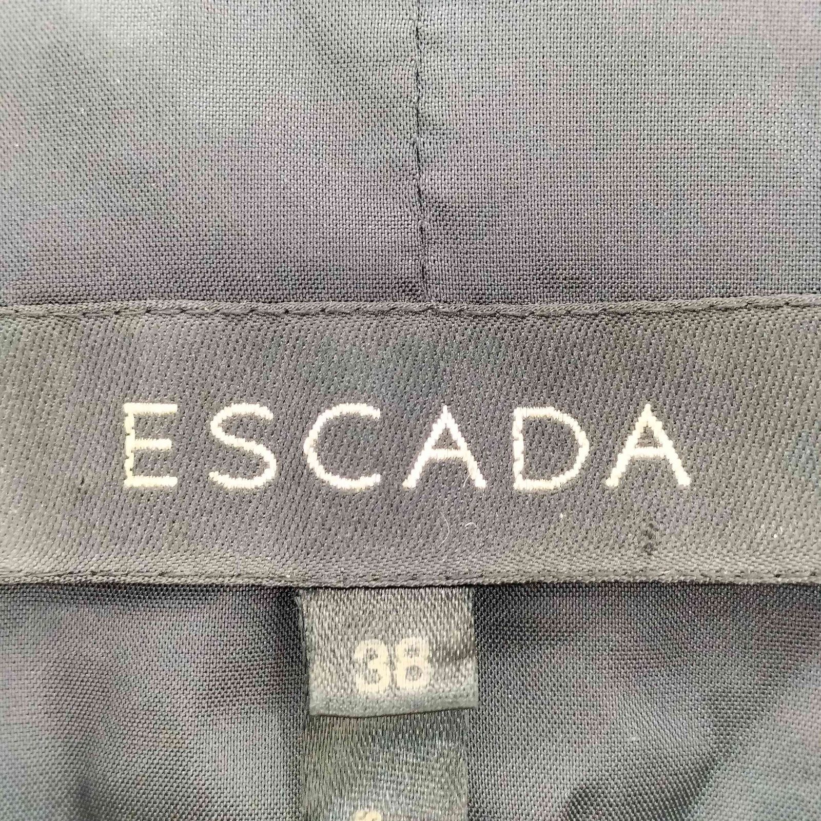 エスカーダ ESCADA ストライプ テープ 4B ロングテーラードジャケット
